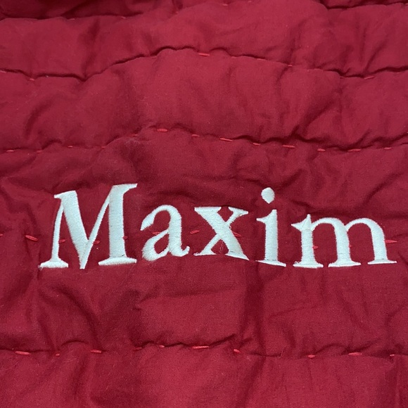 Pottery Barn Kids Standard Quilted Pillow Sham Monogrammed Maxim 20” x 26” - Picture 2 of 10